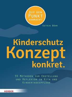 cover image of Kinderschutzkonzept konkret.